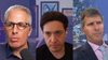 A screenshot of David Sirota, Ed Zitron, and Matt Stoller.
