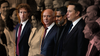Mark Zuckerberg, Jeff Bezos, Sundar Pichai, and Elon Musk, at the 60th Presidential Inauguration.