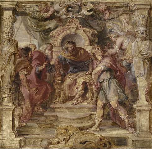 La ira de Aquiles pintura de Peter Paul Rubens