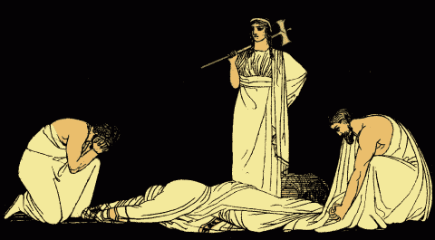 El asesinato de Agamenón El asesinato de Agamenón, ilustración de 1879 para las Stories from the Greek Tragedians de Alfred Church.