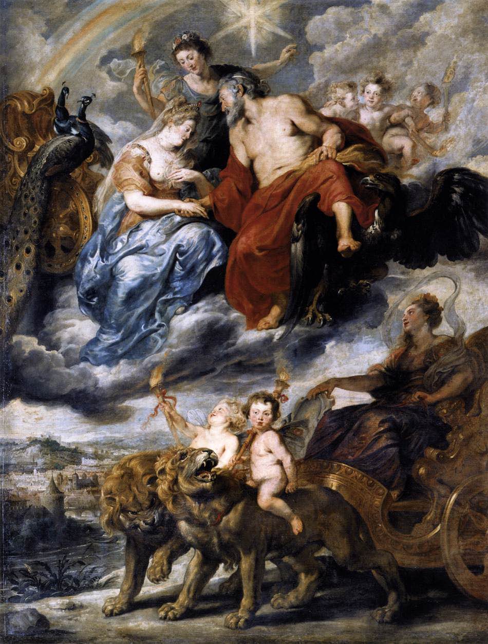 Zeus y Hera