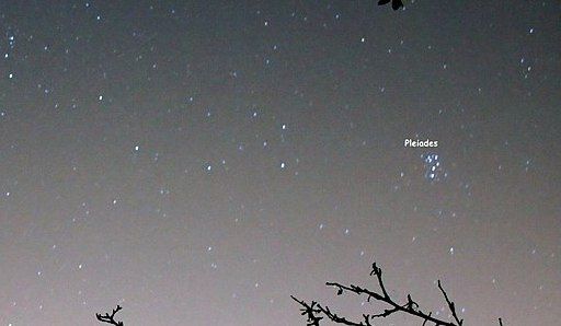 Las hermanas de la leyenda terminaron convertidas en las estrellas que son conocidas como las Pléyades.