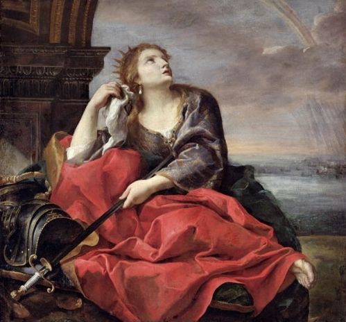 La muerte de Dido de Andrea Sacchi