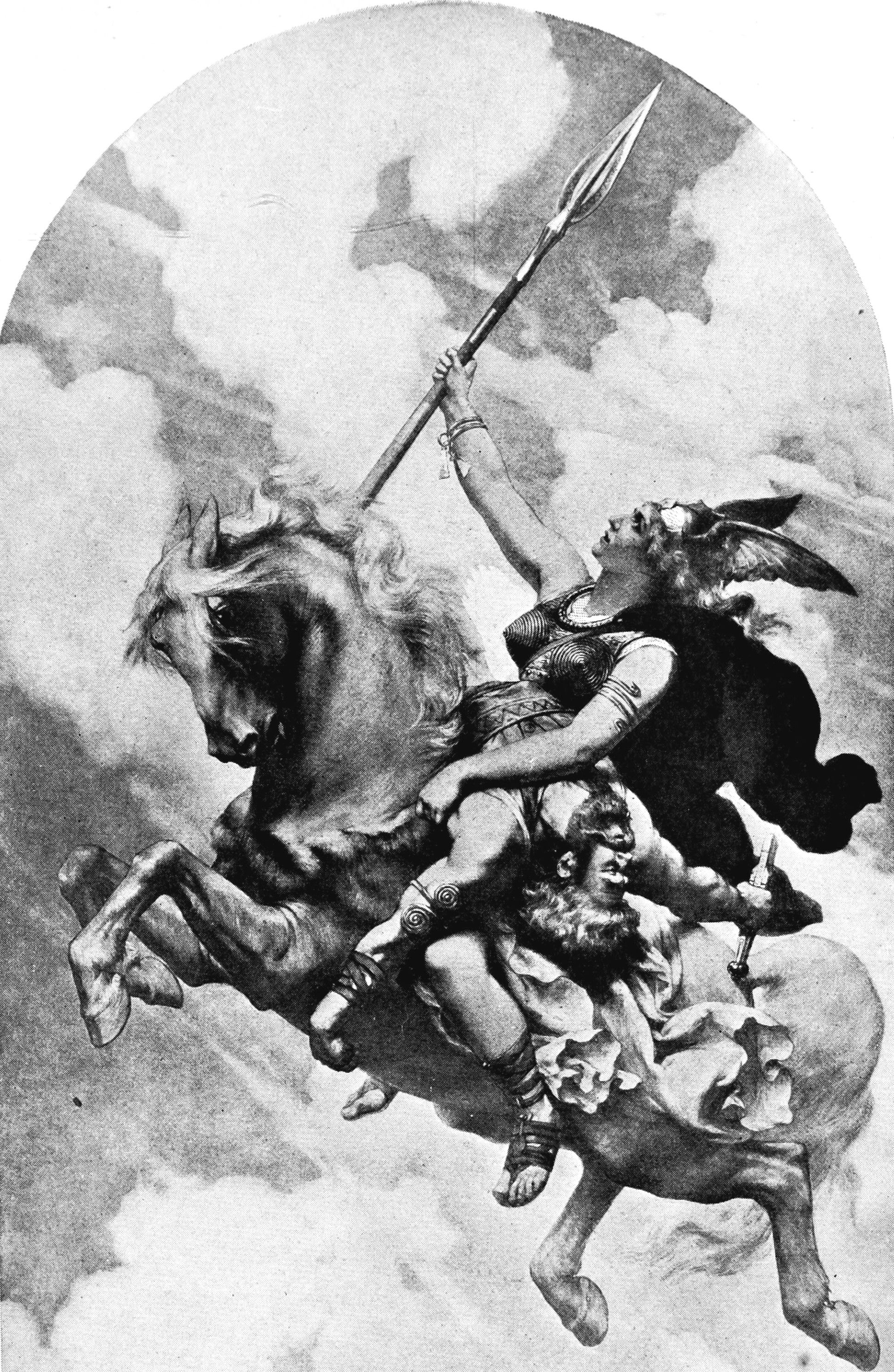 Las valquiras eran feroces mujeres presentes en los mitos nórdicos que tenían como fin llevar a los mejores guerreros a las salas del Valhalla.