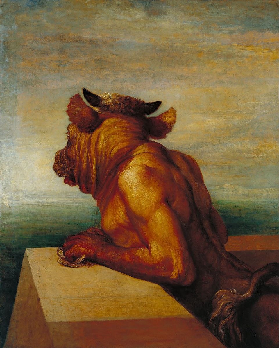 El minotauro de George Frederic Watts