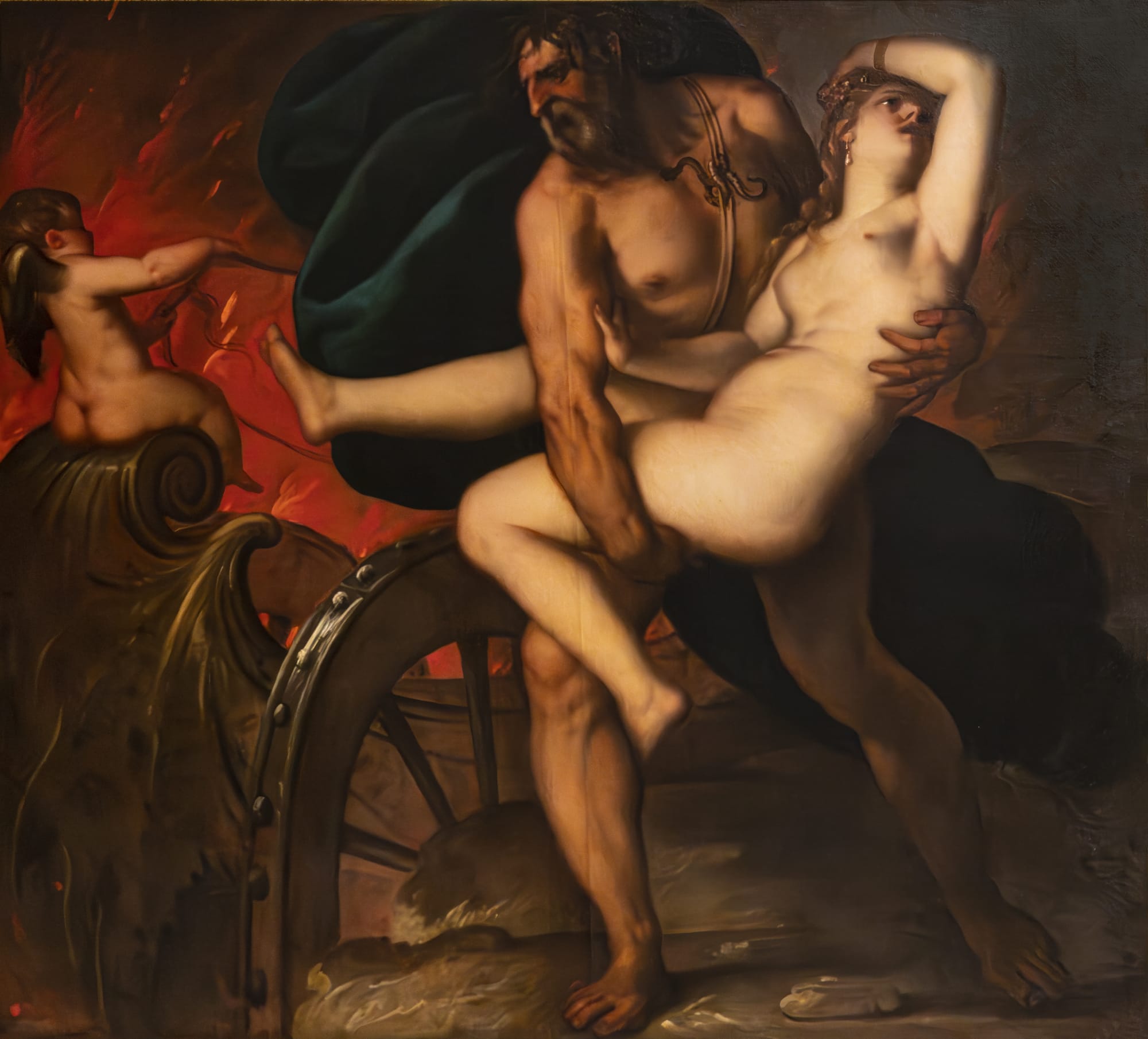 Alessandro Varotari. El rapto de Perséfone