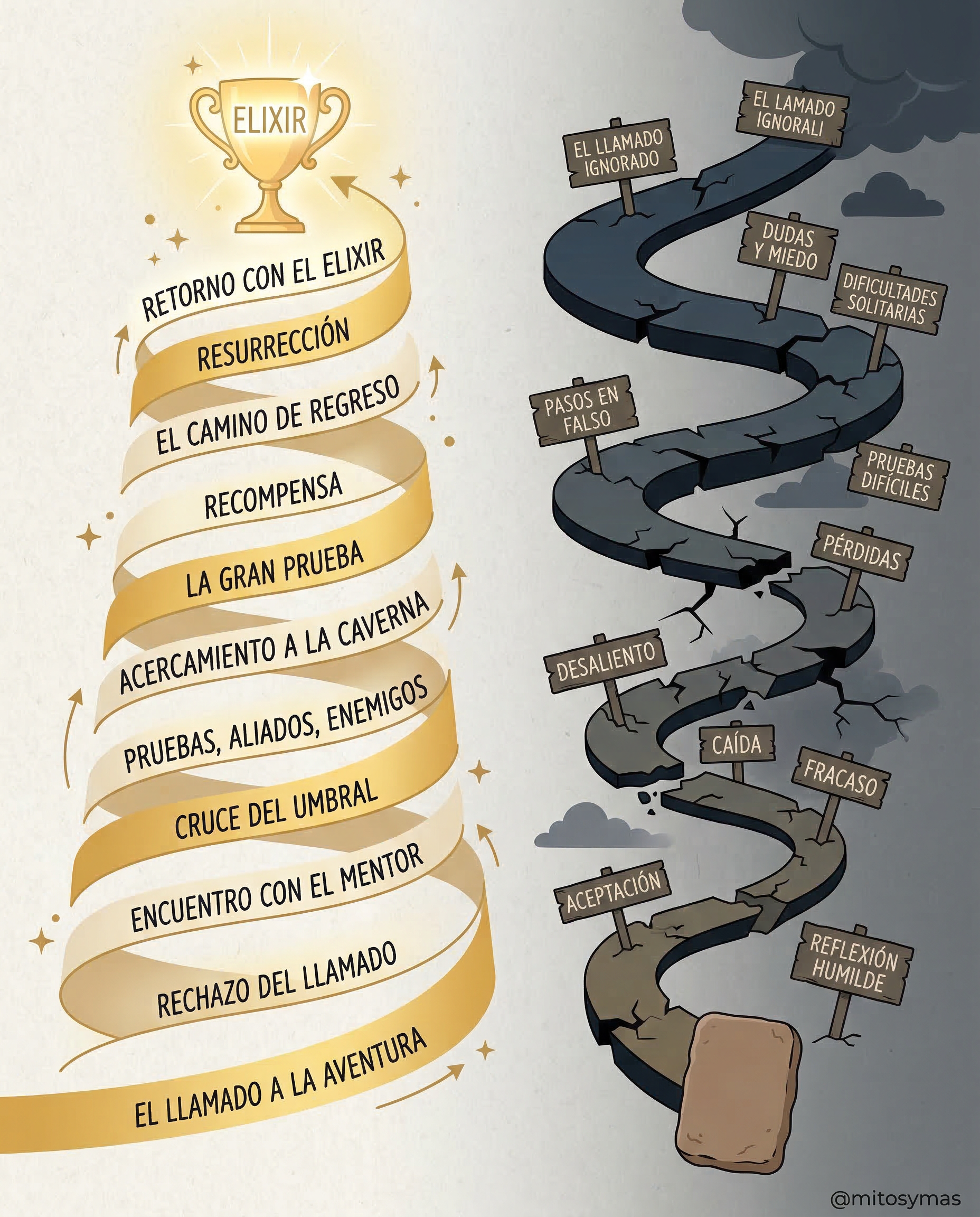 el viaje del hero vs la vida real El monomito de Campbell promete el elixir. Gilgamesh nos enseña a vivir sin él.