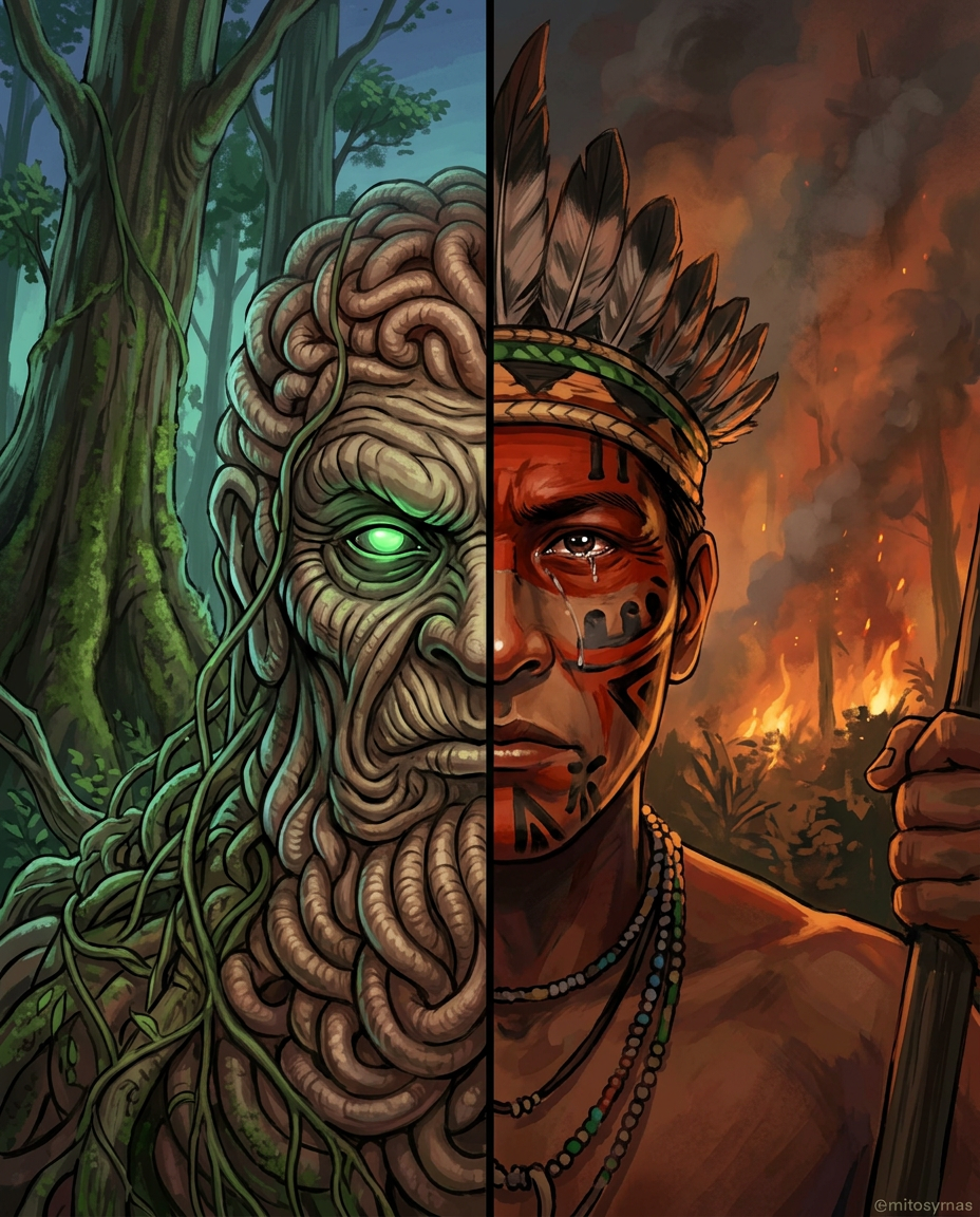 El guardián del bosque ha tenido muchos nombres. La historia de su muerte es siempre la misma.