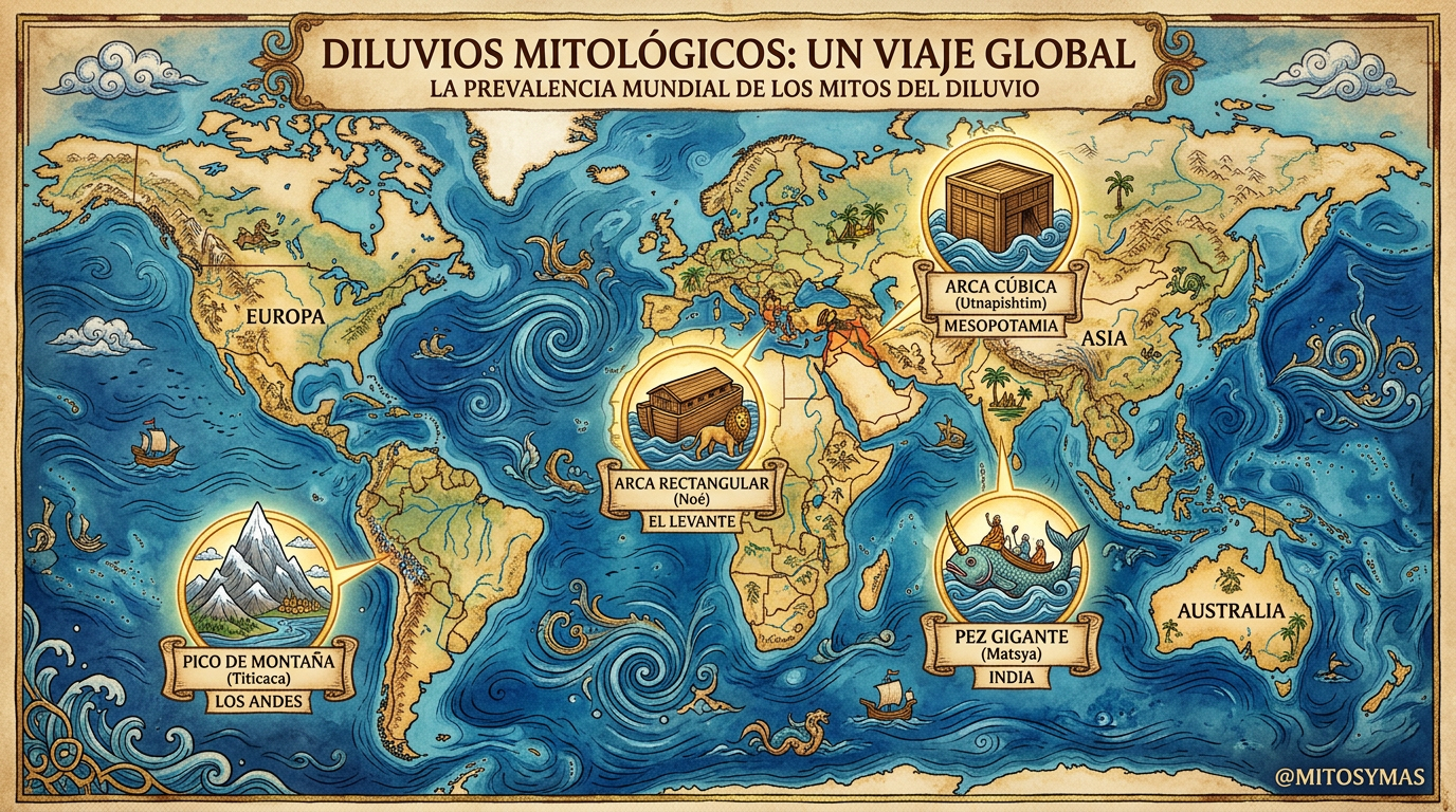 El mito del diluvio no es una historia. Es un género literario universal.