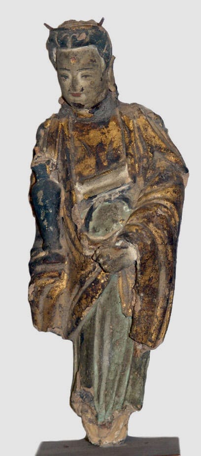 Escultura de Guanyin de la dinastía Song