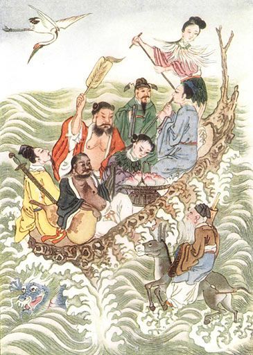 Los 8 inmortales de la mitología china: sus poderes y sus historias