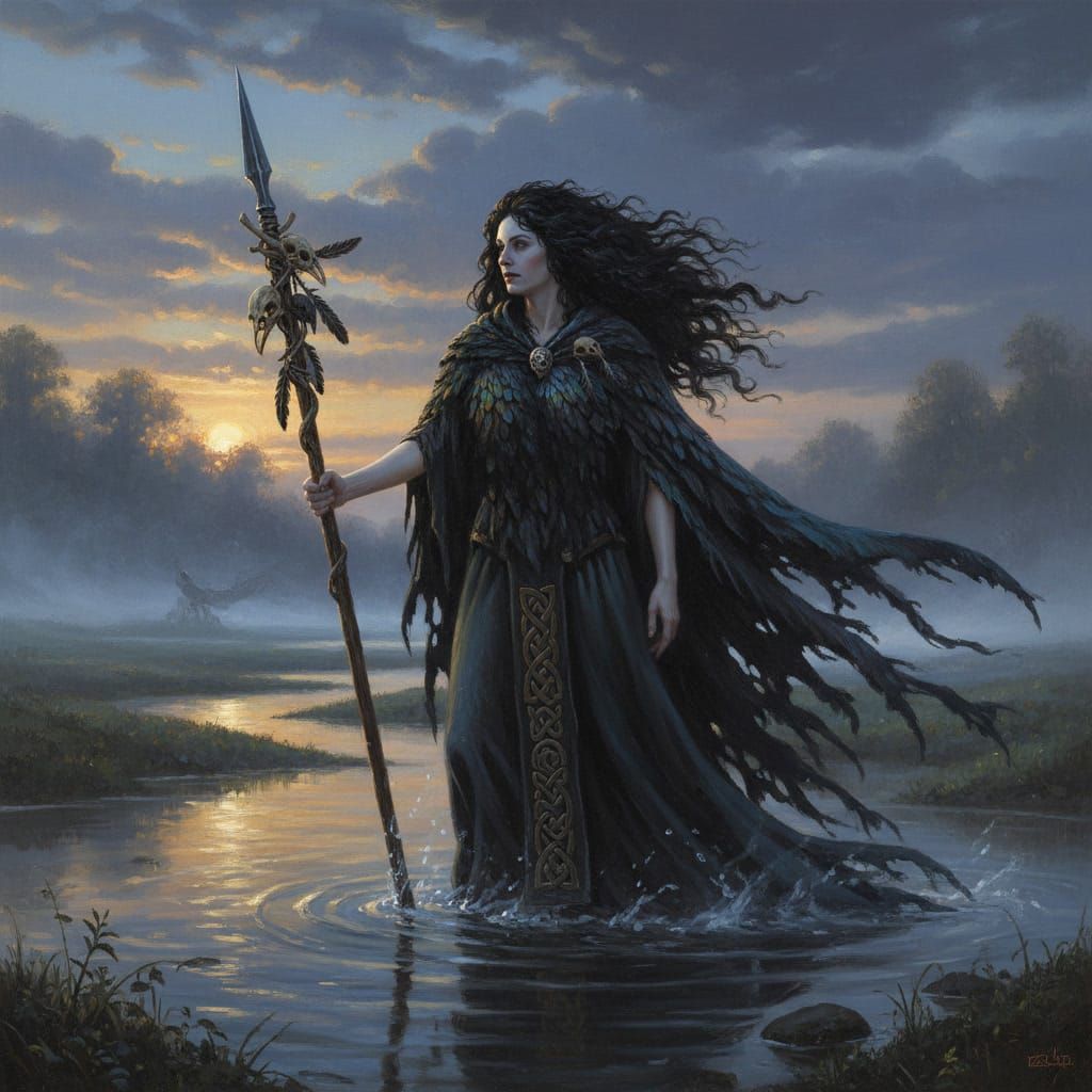 La Morrigan y la Soberanía del Ser: Lecciones del mito celta para integrar la Sombra