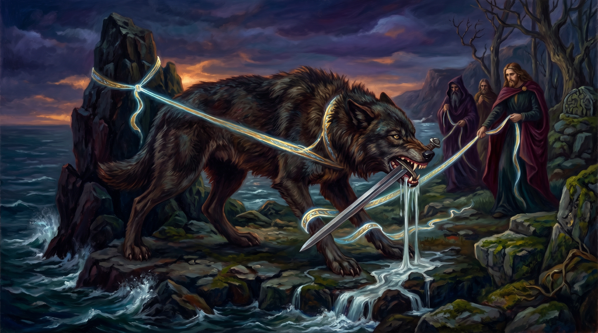 Fenrir: El lobo monstruoso y la paradoja del destino nórdico