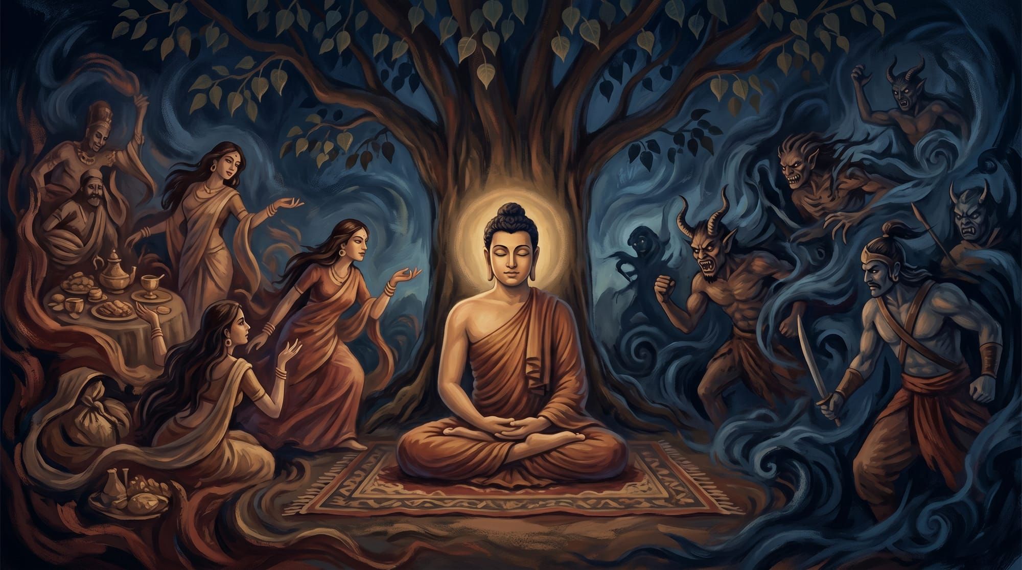 Más allá del Nirvana: Cómo el budismo transformó la mitología de Asia