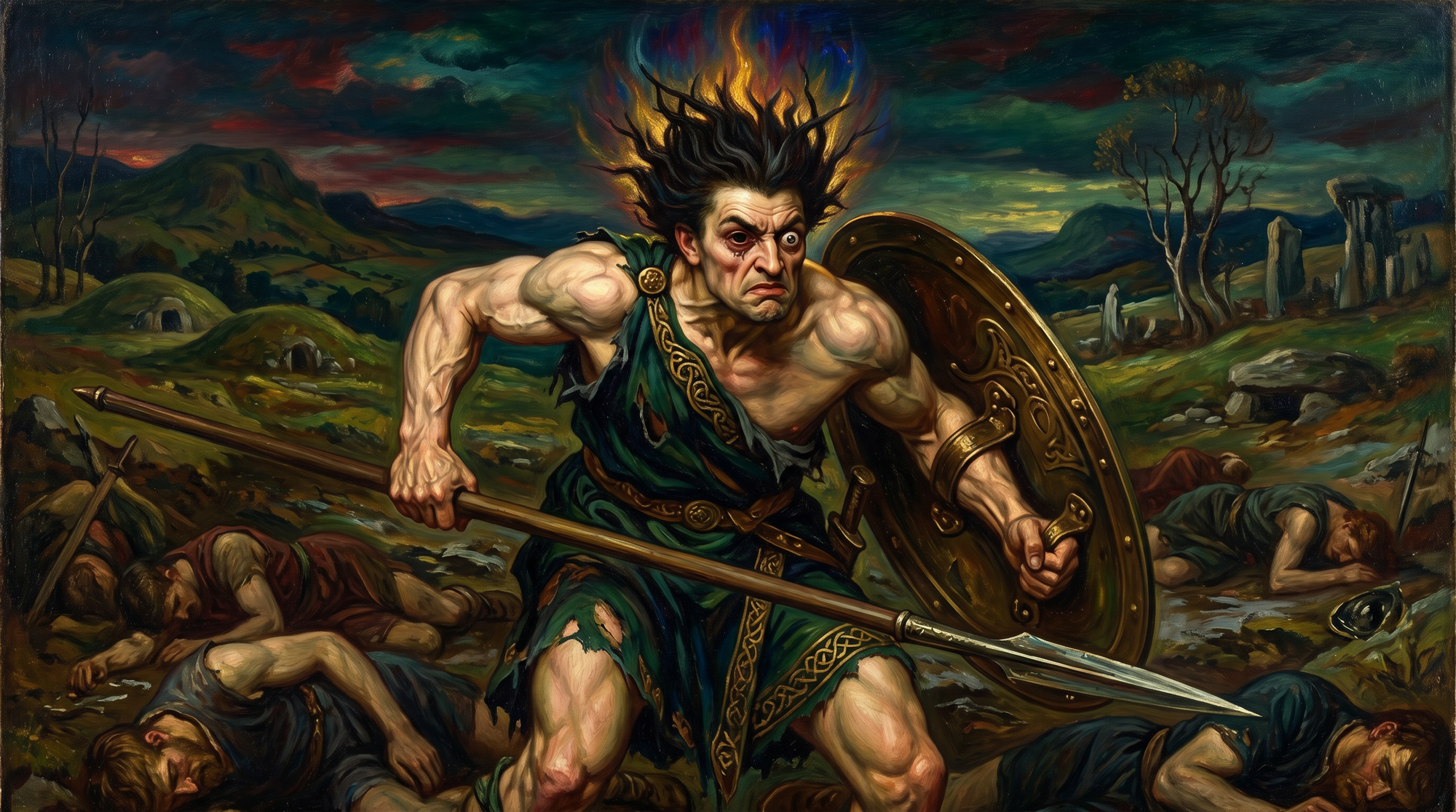 Cú Chulainn: El sabueso del Ulster y el furor guerrero de la mitología celta