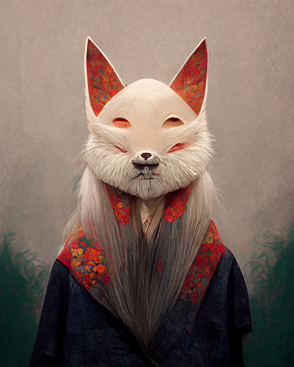 Los zorros Kitsune y la brujeria.