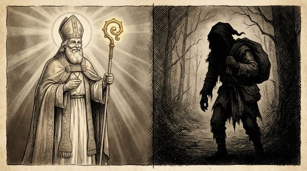 La Auditoría del Miedo: Por qué el Invierno Necesita a Belsnickel y a la Bruja Lussi más que a Santa Claus