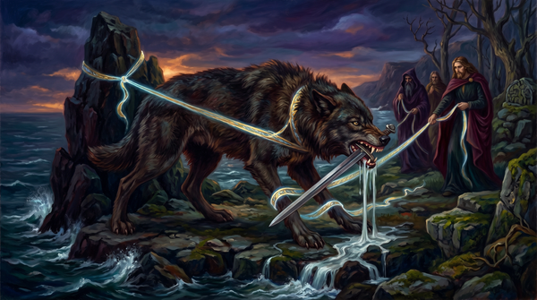 Fenrir: El lobo monstruoso y la paradoja del destino nórdico