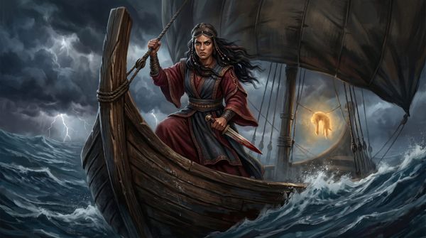 Medea no era una simple bruja de cuento, sino una princesa extranjera que traicionó a su propia familia para ayudar a Jasón, solo para ser desechada cuando dejó de ser útil. 