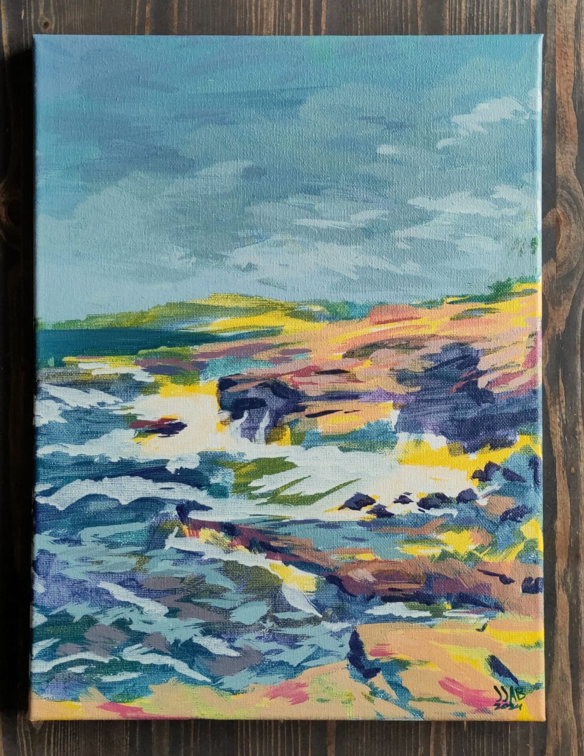 Sunset Cliffs Sketch