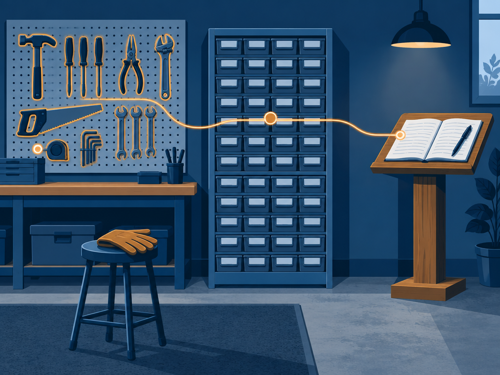 Three homes for your answers