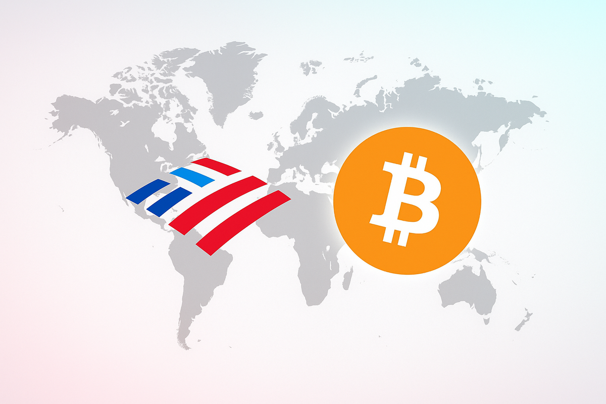 Bank of America embraces Bitcoin