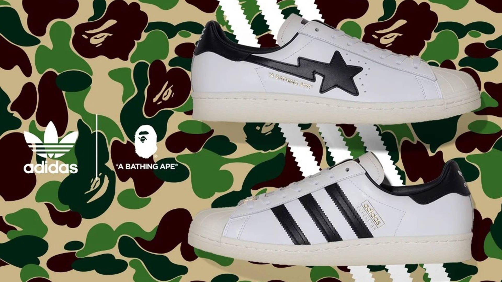 In for a new pair of Adidas Superstars? Make sure they're by Bape | British GQ
