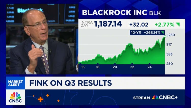 BlackRock CEO Larry Fink: We're at the beginning of the tokenization of all  assets