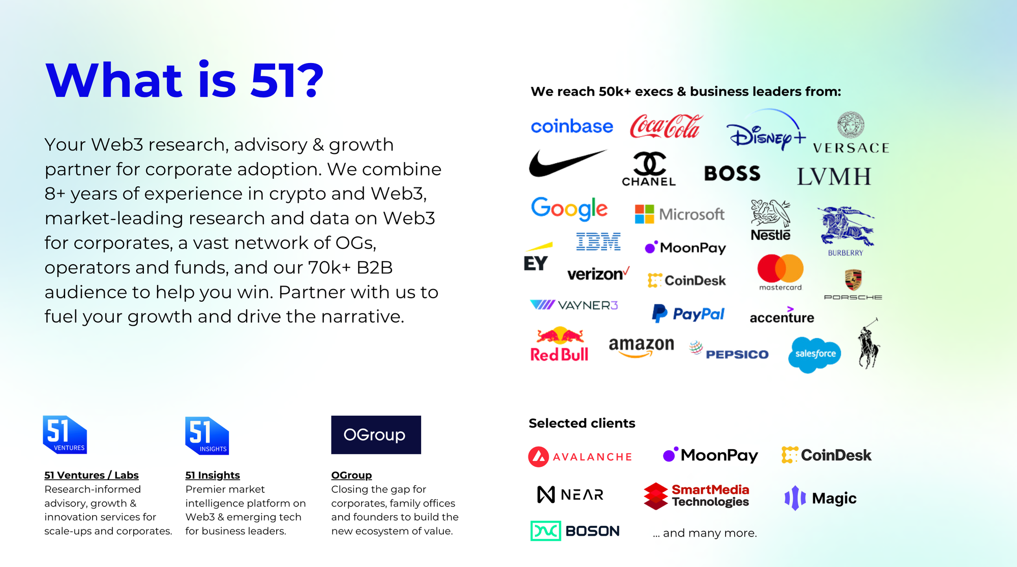 Your Research & Growth Partner for Web3 Corporate Adaption