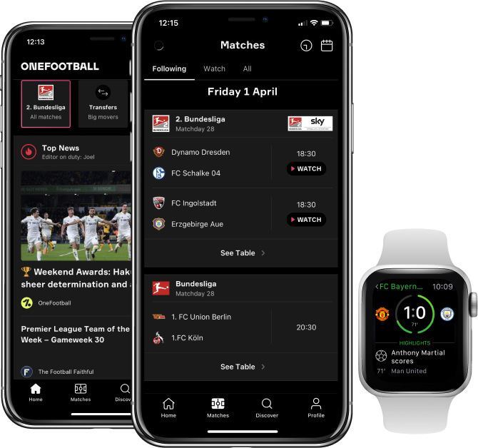 OneFootball — No one gets you closer