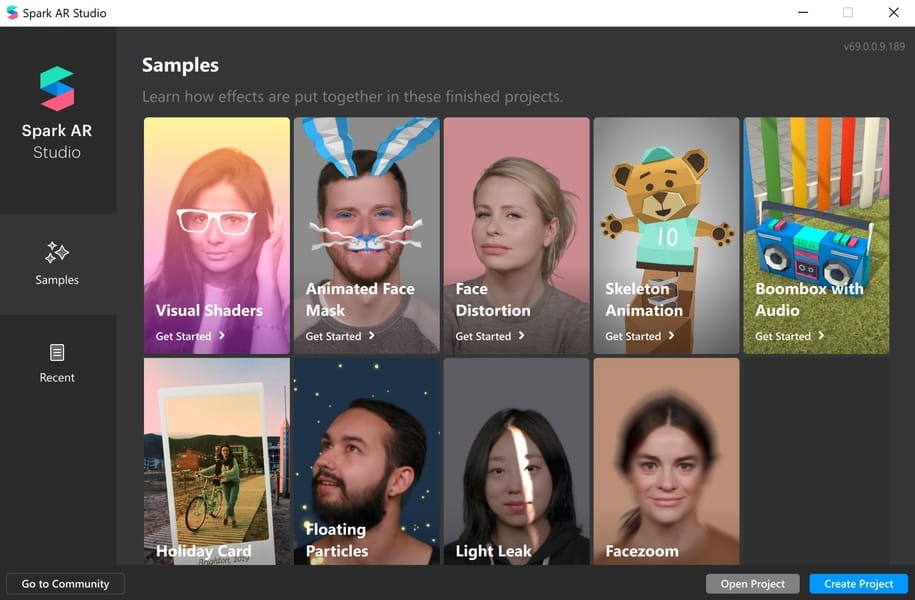 Meta Spark Studio for Windows - Download it from Uptodown for free