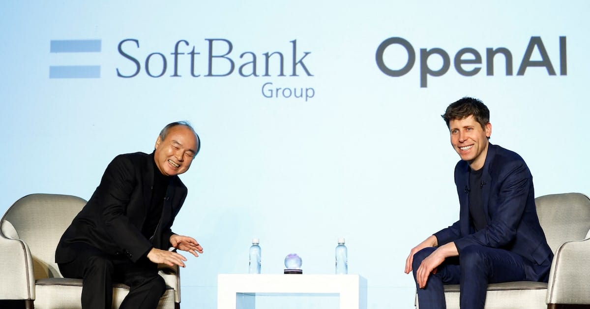 SoftBank, OpenAI unveil Japan AI joint venture | Reuters
