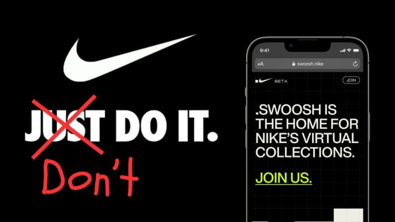 JUST-IN: Nike Ditches NFTs, Doubles Down on Gaming💥