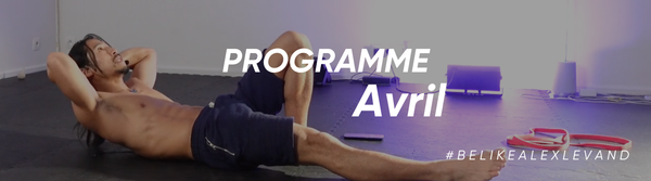 AVRIL, NE PERDS PAS LE FIL  - Ton programme d'avril  #belikealexlevand