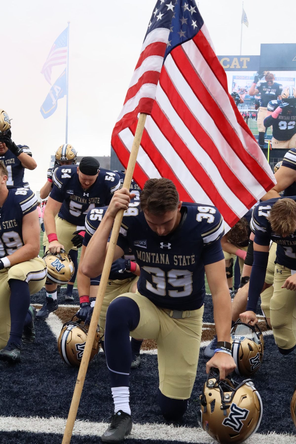 Bobcats remain undefeated with 35-30 comeback win over Central Connecticut