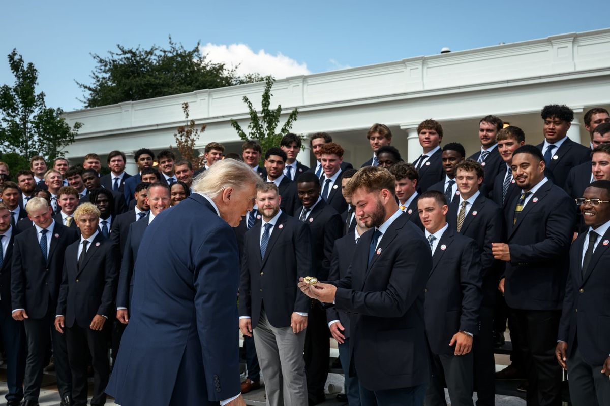 Was the Bobcats' White House Visit Political? I Asked Students to Find Out