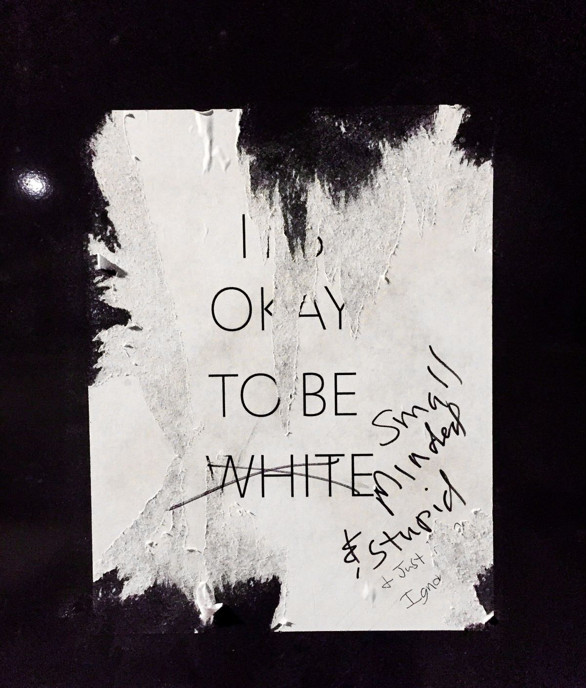 It’s Not Okay to Be Silent