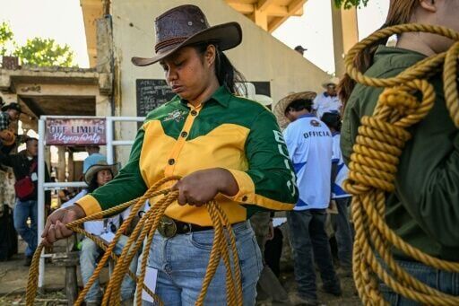 Cowgirls of Philippine rodeo tackle steers, stereotypes