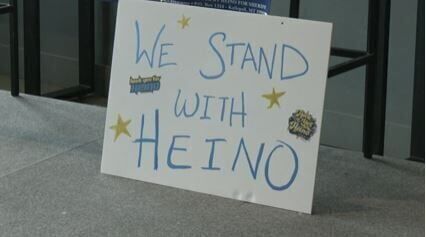Kalispell rally backs Sheriff Brian Heino after endorsement split