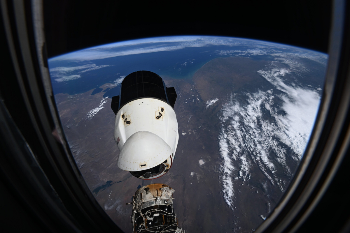 SpaceX Dragon cargo craft leaves International Space Station