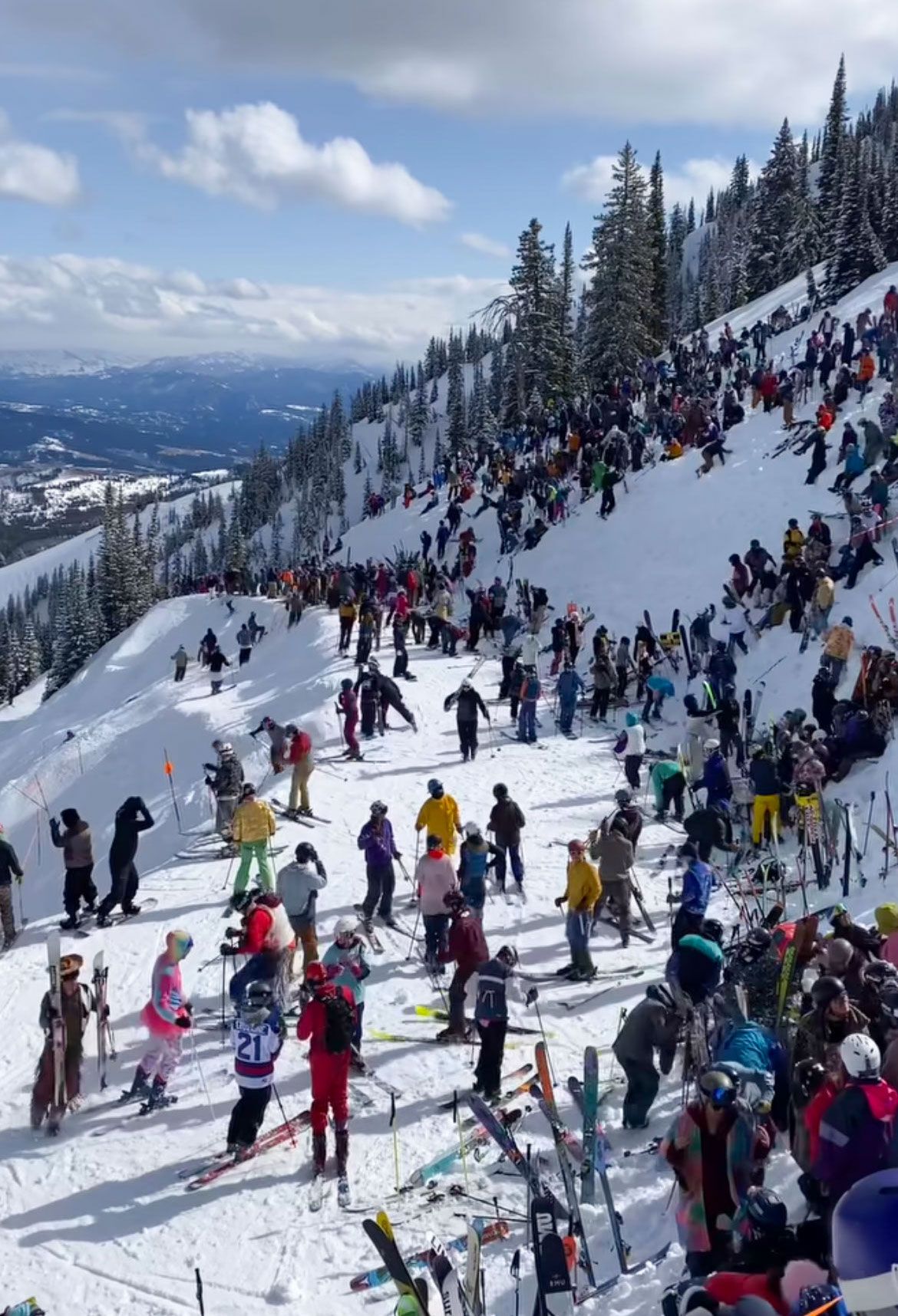 Costumes and chaos rule the slopes on Bridger Bowl closing day