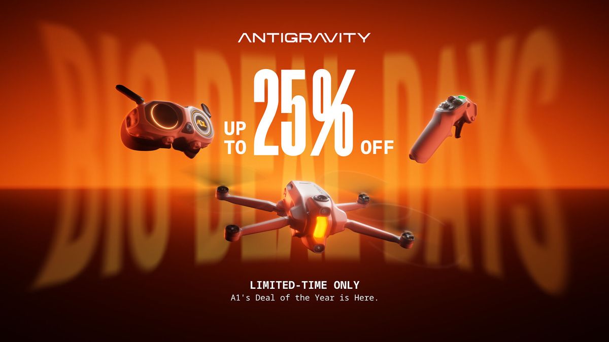 Antigravity Elevates Summer Adventures on Prime Day, Offering Up to 25% Off on A1 and Other Exclusive Deals