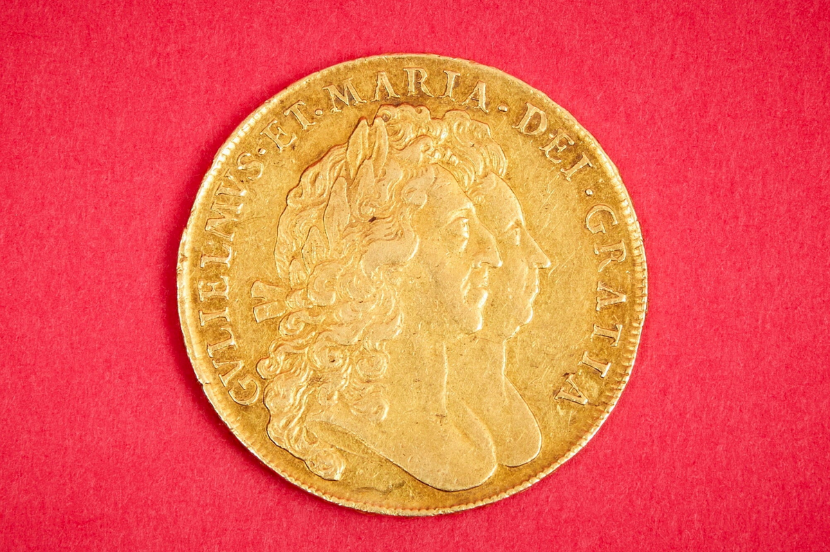 Rare coin from Britain’s only joint monarchy up for auction