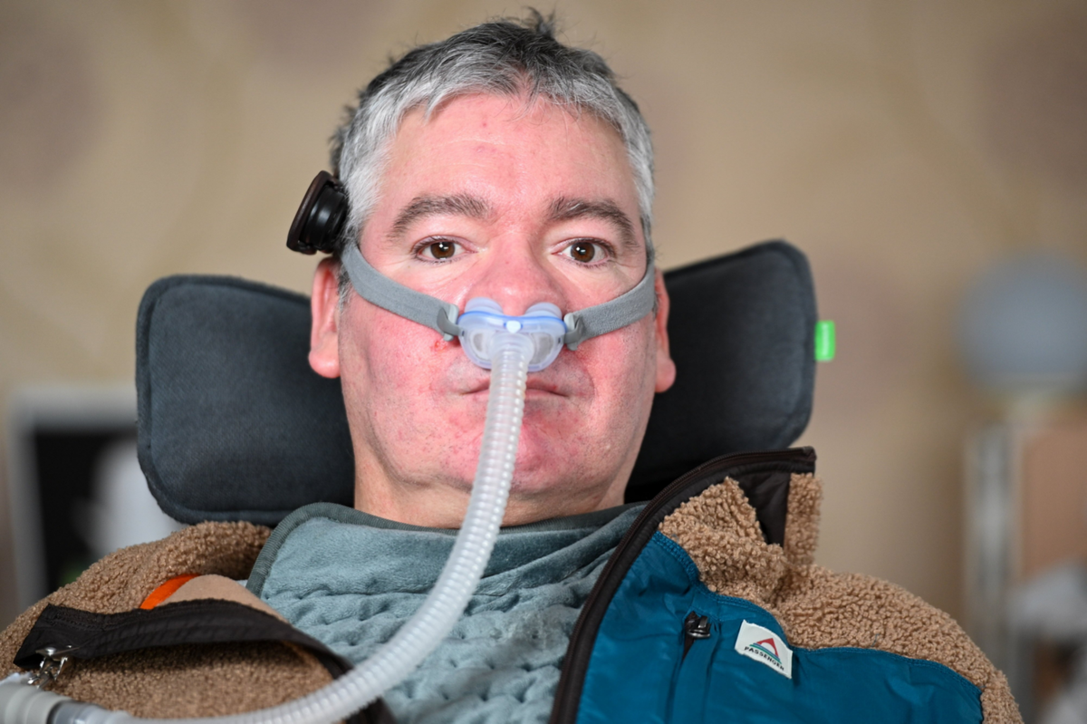 Man with Motor Neurone Disease invents gadgets to beat daily struggles