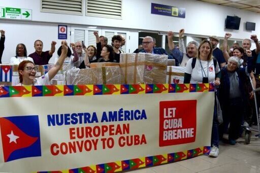 First international aid convoy arrives in crisis-hit Cuba
