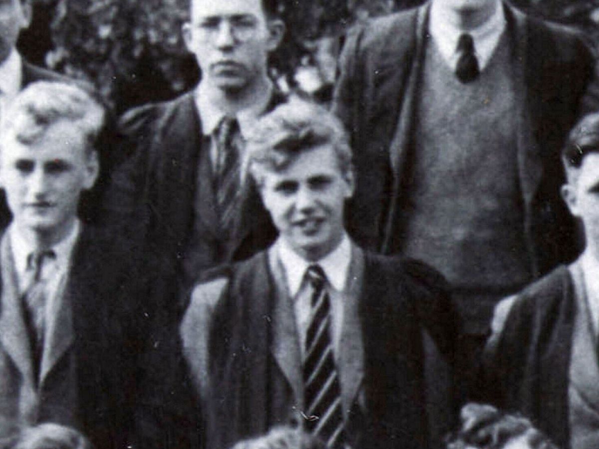 Rare photo of young Sir David Attenborough