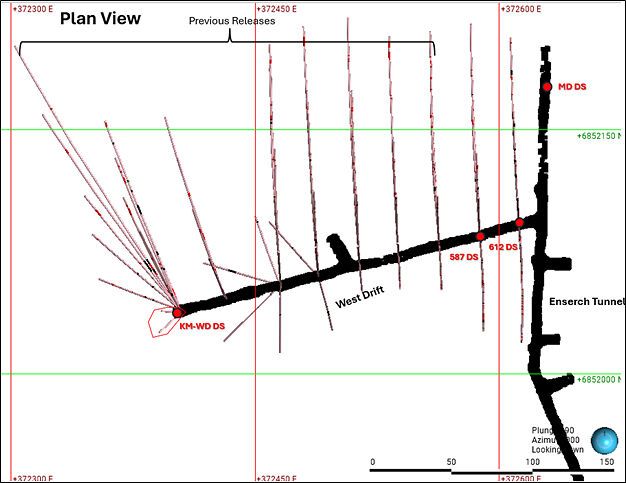 Contango Silver & Gold Intersects 972.10 g/t Gold at Lucky Shot and Continues Underground Exploration Development Program