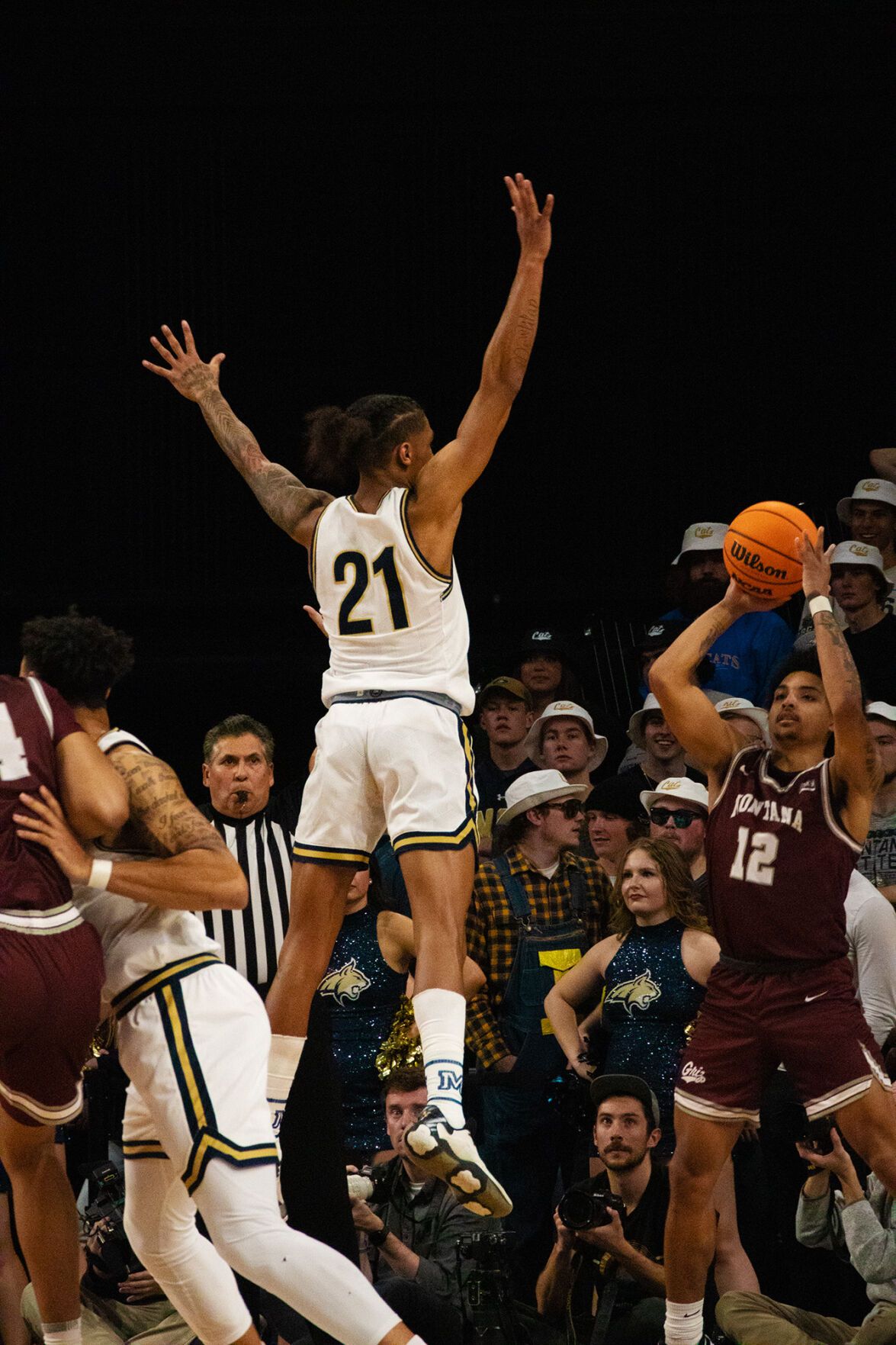 Second Cat-Griz basketball meeting of the season ends in victory