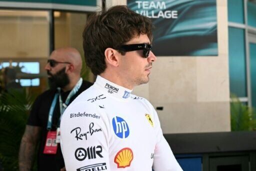 Leclerc on top for Ferrari ahead of Verstappen and Piastri