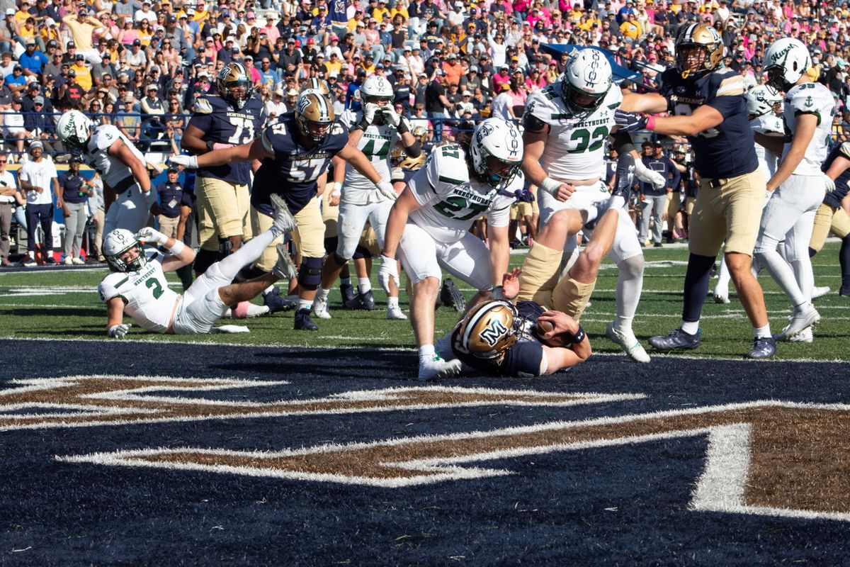 Bobcats pack on points — and pink — in victory over Mercyhurst